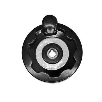 Штурвал-маховик верстатний 100мм дисковий d12mm 66121 фото